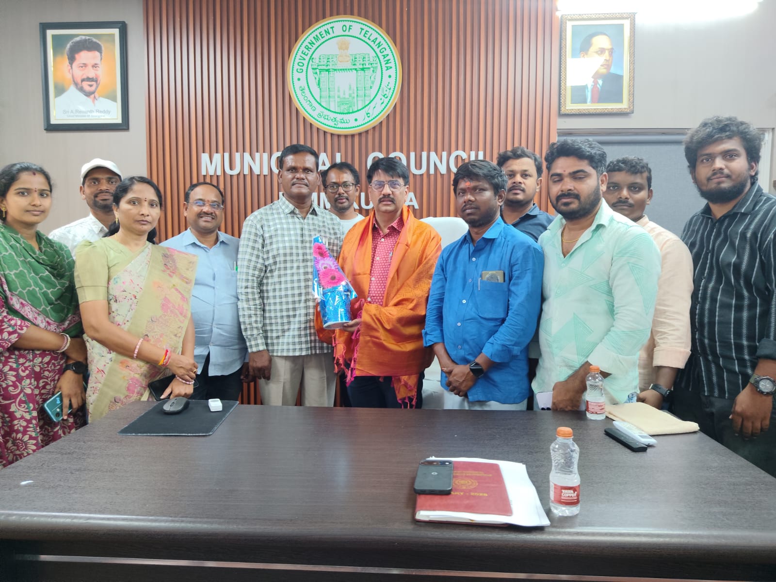 జమ్మికుంట మున్సిపల్ కమిషనర్‌గా మల్లికార్జున స్వామి బాధ్యతలు స్వీకారం