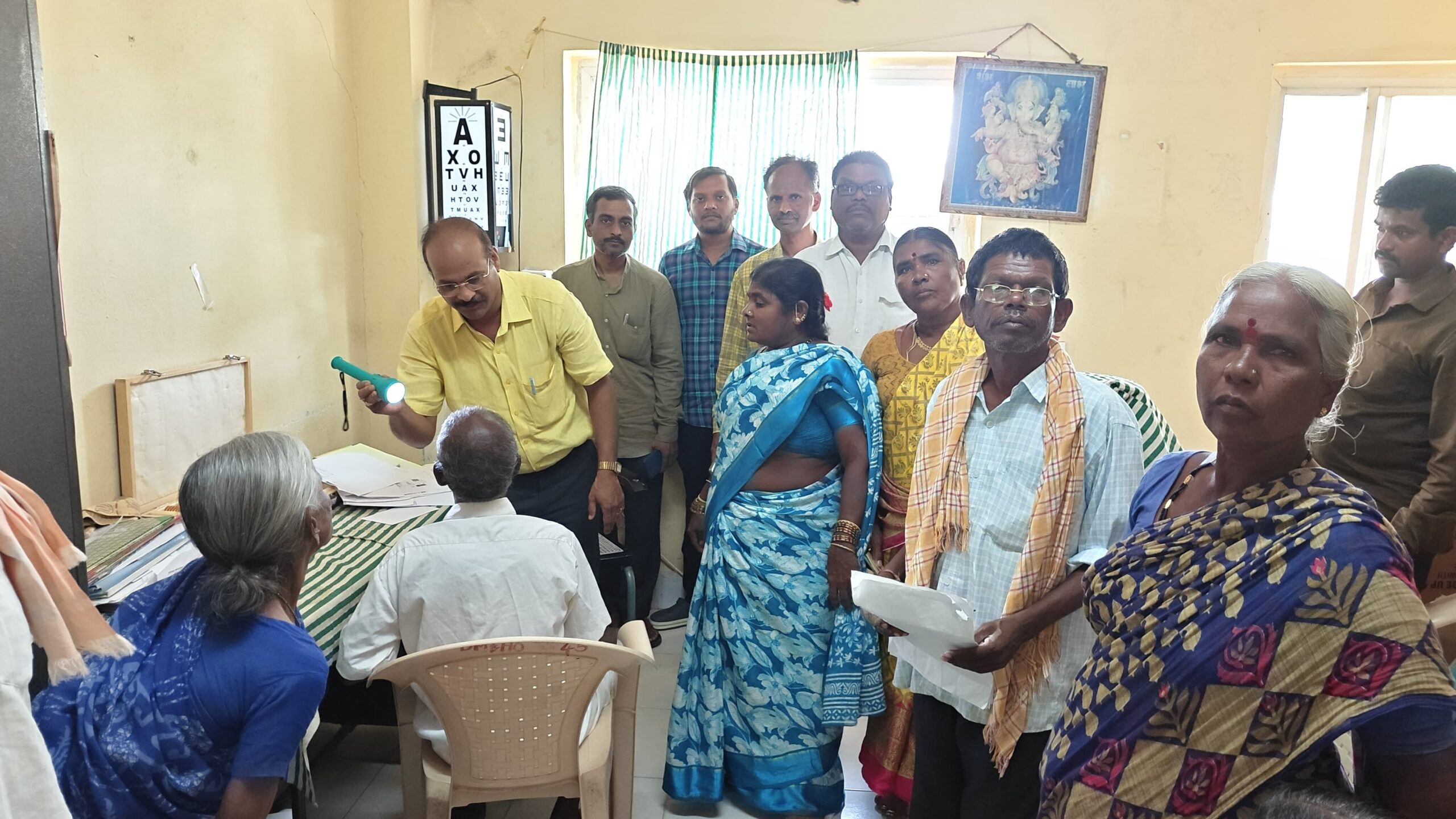 ఉచిత కంటి శిబిరంలో 88 మందికి కంటి పరీక్షలు….*
